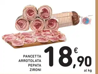 Spazio Conad PANCETTA ARROTOLATA PEPATA ZIRONI offerta