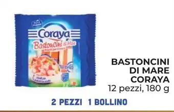 Spazio Conad BASTONCINI DI MARE CORAYA 12 pezzi, 180 g offerta