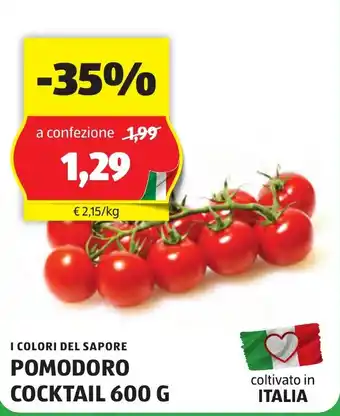 ALDI I COLORI DEL SAPORE POMODORO COCKTAIL 600 G offerta