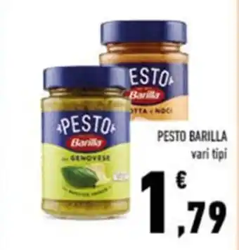 Conad PESTO BARILLA vari tipi offerta