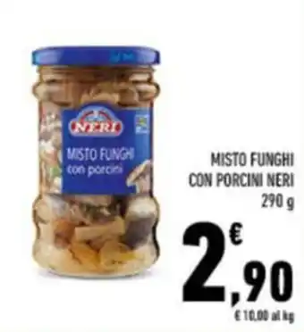 Conad MISTO FUNGHI CON PORCINI NERI 290 g offerta