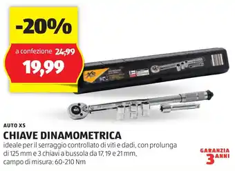 ALDI AUTO XS CHIAVE DINAMOMETRICA offerta