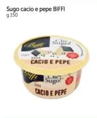 Galassia Sugo cacio e pepe BIFFI g 150 offerta