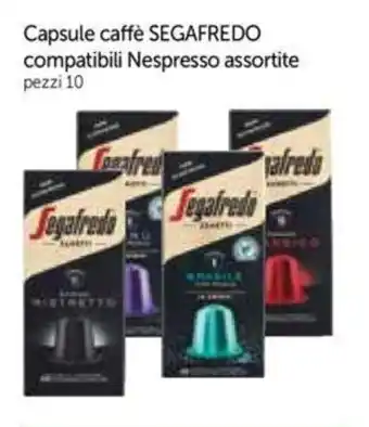 Galassia Capsule caffè SEGAFREDO compatibili Nespresso assortite pezzi 10 offerta