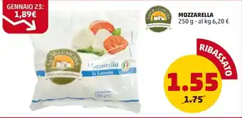 PENNY Mozzarella 250 g offerta