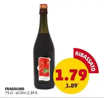 PENNY FRAGOLINO 75 cl offerta