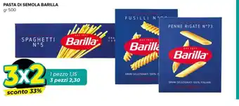 Tigre PASTA DI SEMOLA BARILLA gr 500 offerta