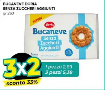 Tigre BUCANEVE DORIA SENZA ZUCCHERI AGGIUNTI gr 263 offerta