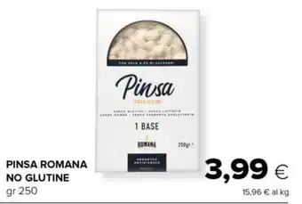 Tigre PINSA ROMANA NO GLUTINE gr 250 offerta