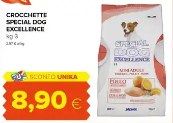 Tigre CROCCHETTE SPECIAL DOG EXCELLENCE kg 3 offerta