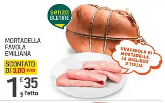 Supermercati Dok MORTADELLA FAVOLA EMILIANA offerta