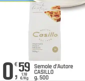 Supermercati Dok Semole d'Autore CASILLO g.500 offerta