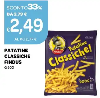 Ekom PATATINE CLASSICHE FINDUS G 900 offerta