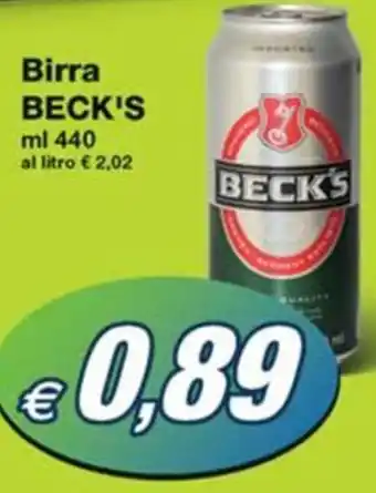 Prix Quality Birra BECK'S ml 440 offerta