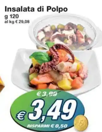 Prix Quality Insalata di Polpo  g 120 offerta