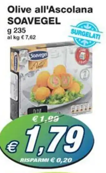 Prix Quality Olive all'Ascolana SOAVEGEL g 235 offerta