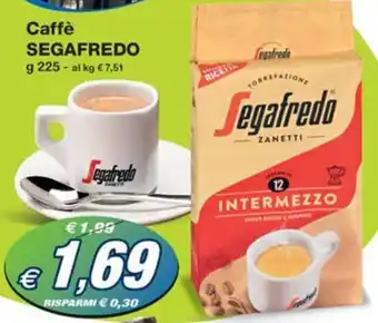 Prix Quality Caffè SEGAFREDO g 225 offerta