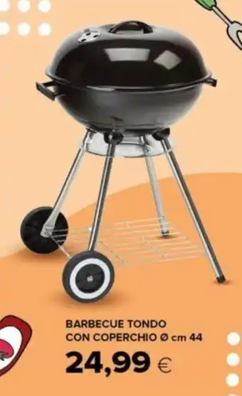 Oasi BARBECUE TONDO CON COPERCHIO Ø cm 44 offerta