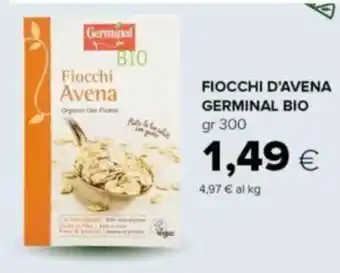 Oasi FIOCCHI D'AVENA GERMINAL BIO gr 300 offerta