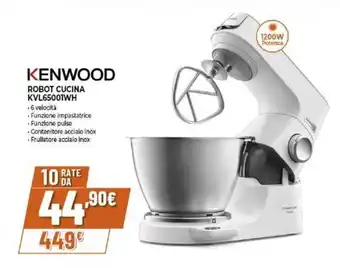 Expert KENWOOD ROBOT CUCINA KVL65001WH offerta