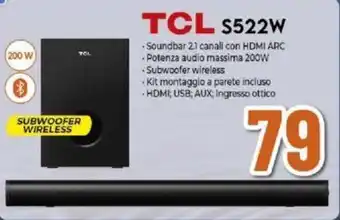 Expert TCL S522W offerta