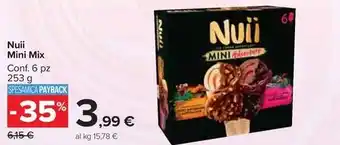 Carrefour Market Nuii Mini Mix Conf. 6 pz 253 g offerta