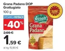 Carrefour Market Grana Padano DOP Grattugiato offerta