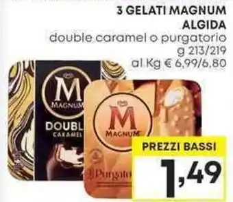 Pam 3 GELATI MAGNUM ALGIDA offerta