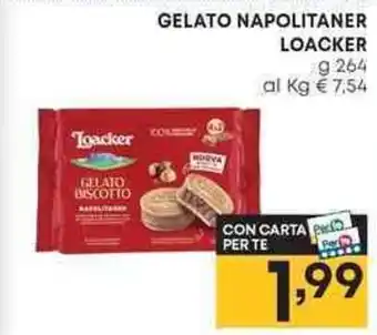 Pam GELATO NAPOLITANER Loacker offerta