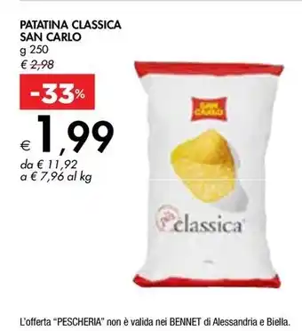 Bennet PATATINA CLASSICA SAN CARLO offerta