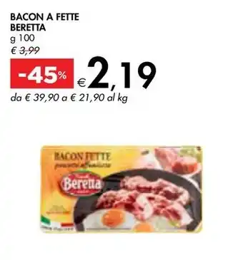 Bennet BACON A FETTE BERETTA offerta