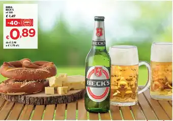 Bennet BIRRA BECK'S ml 500 offerta