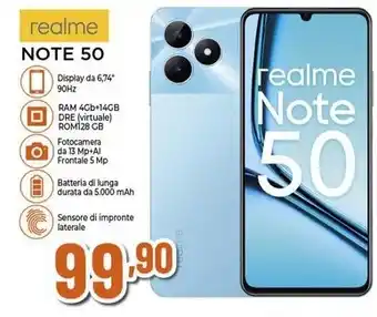 Expert realme NOTE 50 offerta