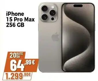 Expert iPhone 15 Pro Max 256 GB offerta