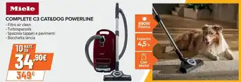 Expert Miele COMPLETE C3 CAT&DOG POWERLINE offerta