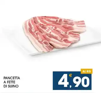 SeBón Supermercati PANCETTA A FETTE DI SUINO offerta