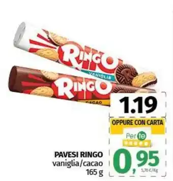 Pam PAVESI RINGO vaniglia/cacao offerta