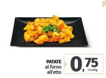 Pam PATATE al forno all'etto offerta
