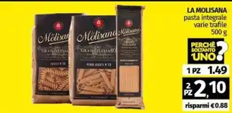 LA MOLISANA pasta integrale varie trafile 500 g