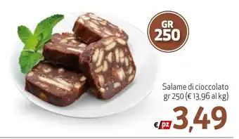 Belmarket Salame di cioccolato gr 250 offerta