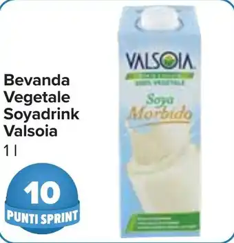 Carrefour Market Bevanda Vegetale Soyadrink Valsoia 1 l offerta