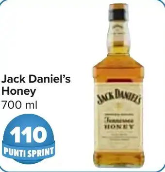 Carrefour Market Jack Daniel's Honey 700 ml offerta