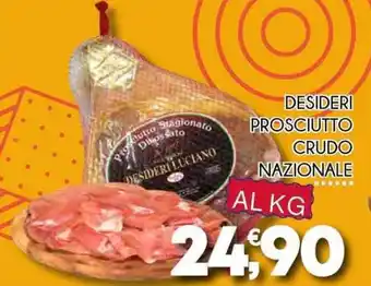 Enne Market DESIDERI PROSCIUTTO CRUDO NAZIONALE offerta