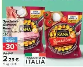 Carrefour Market Spadellini Giovanni Rana offerta