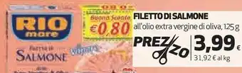 Coop Filetto di salmone all'olio extravergine di oliva grigliato 125 g(ml) offerta