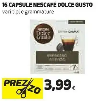 Coop 16 capsule dolce gusto offerta