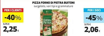 Coop Pizza forno di pietra offerta