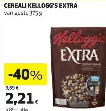 Coop Kellogg's - extra chocolate 375 g(ml) offerta