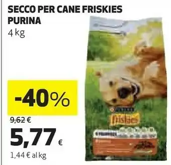 Coop Secco per cane friskies offerta