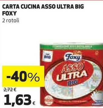Coop Carta cucina asso ultra big offerta